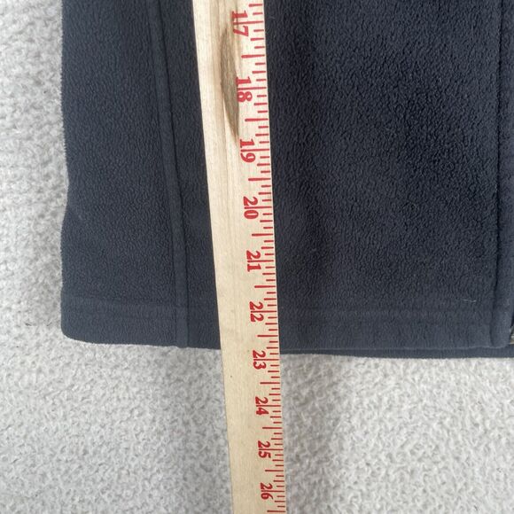 Patagonia Synchilla Sweater Womens Small Black Full Zip Slimming Broken Zip Tab - Picture 8 of 16